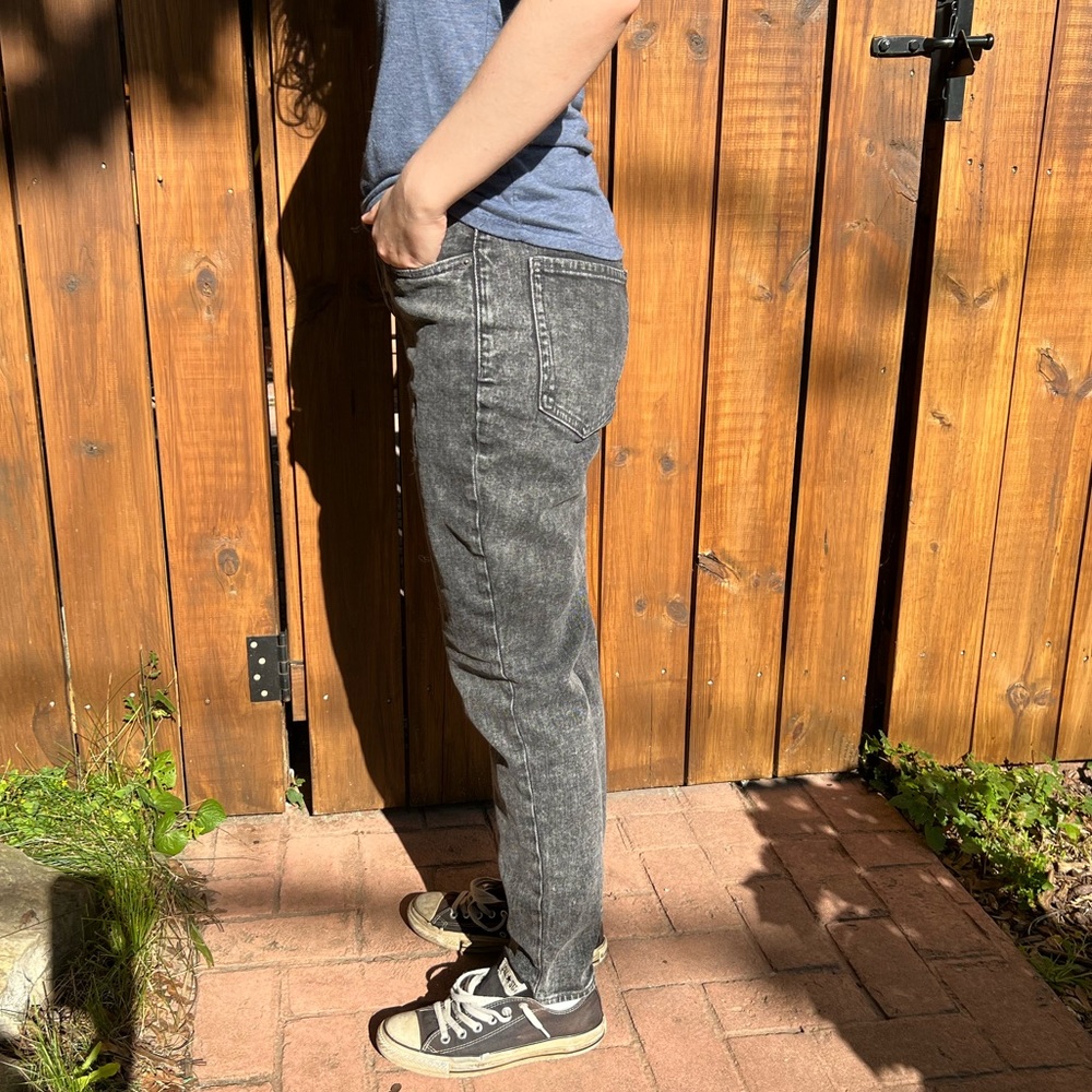 O.G. Straight High Rise Slim Pockets curve